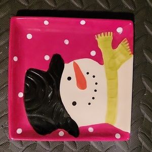 Christmas clay art for your wall